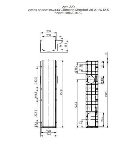 ����� ������������ Gidrolica Standart ��-20.24,6.18,5 - �����������